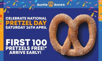 Free Freshly Baked Pretzel