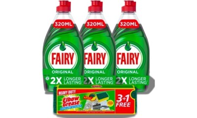 Free Fairy Liquid 3-pack