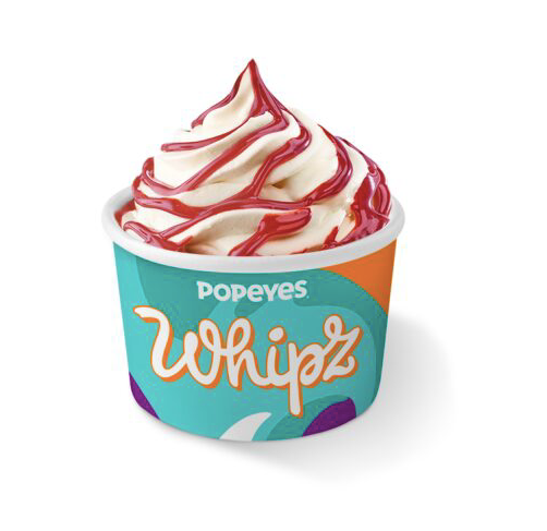 Free Popeyes Mini Ice Cream