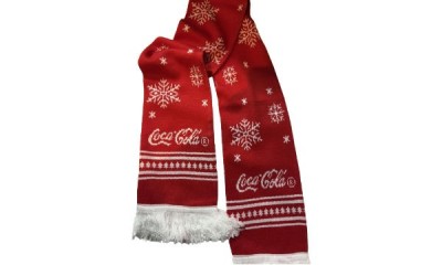 Free Coca-Cola Christmas Scarf